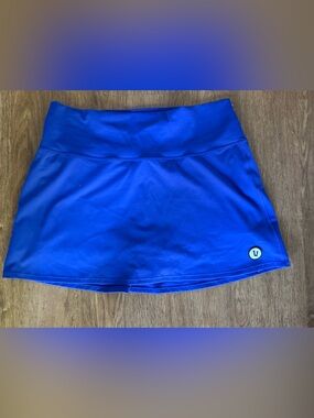 Vuori Royal Blue Skater Active Skirt